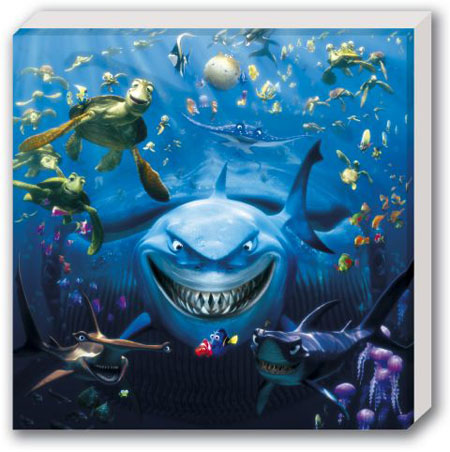 Bruce the Shark, Finding Nemo Value Canvas Value Canvas Print - PopArtUK