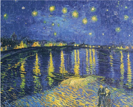 Starry Night over the Rhone - By Vincent Van Gogh