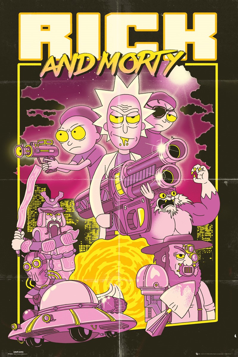 I Want to Believe Rick /& Morty Poster 24x36