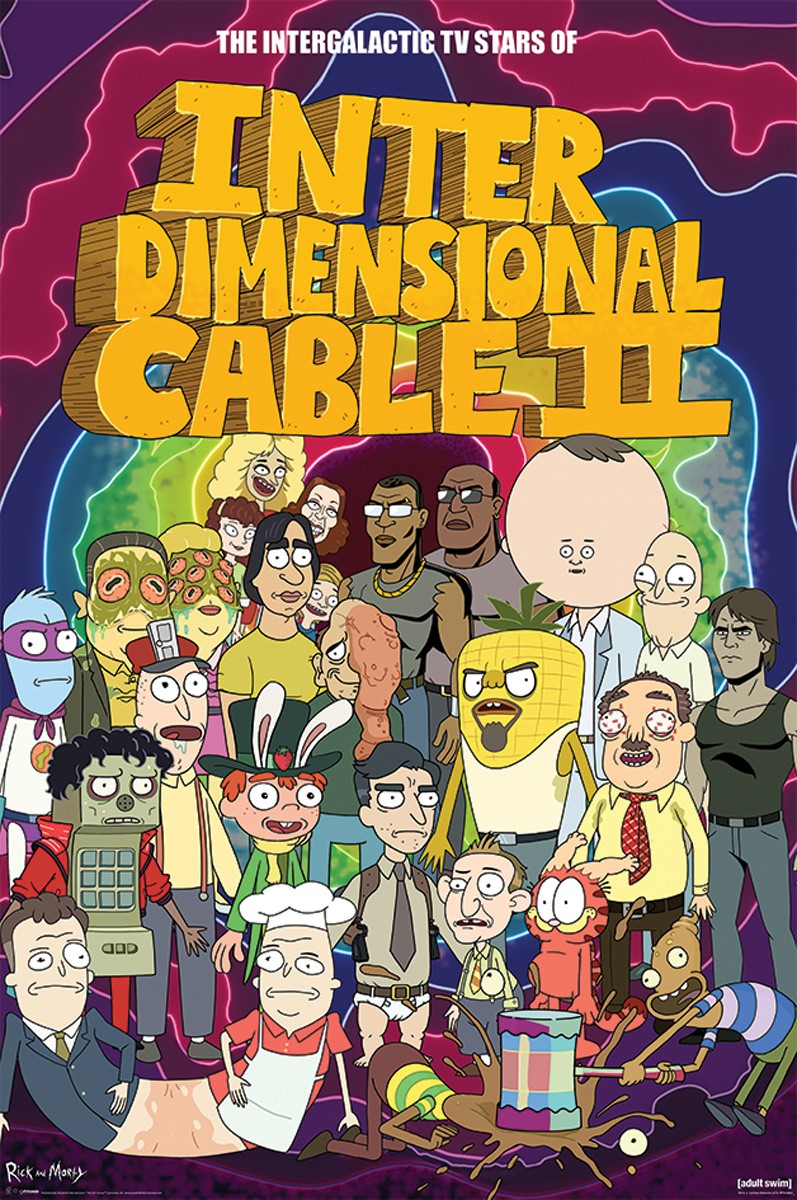 Stars Of Interdimensional Cable Rick And Morty Poster Buy Online,Fancy Jello Shot Recipes