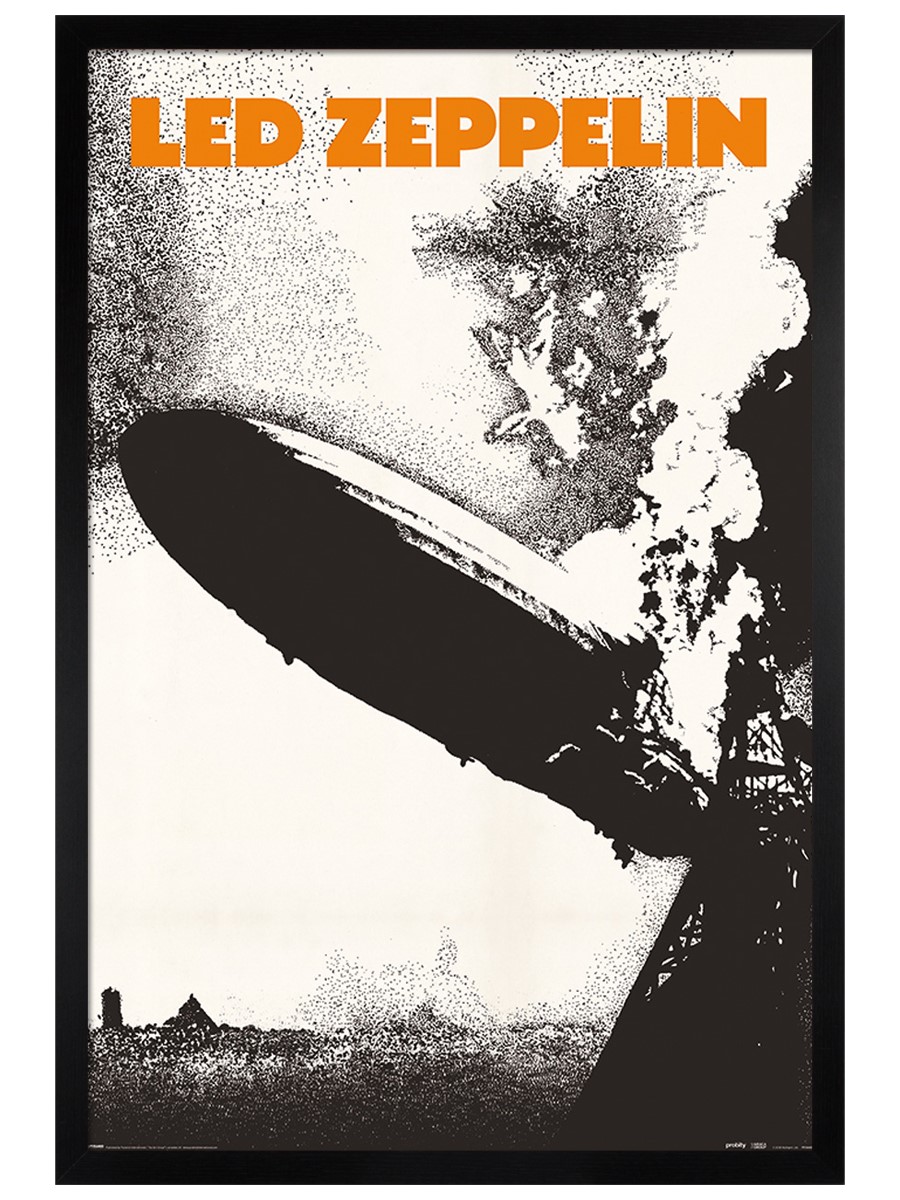Led Zeppelin I First Album Cover poster 24 X 36
