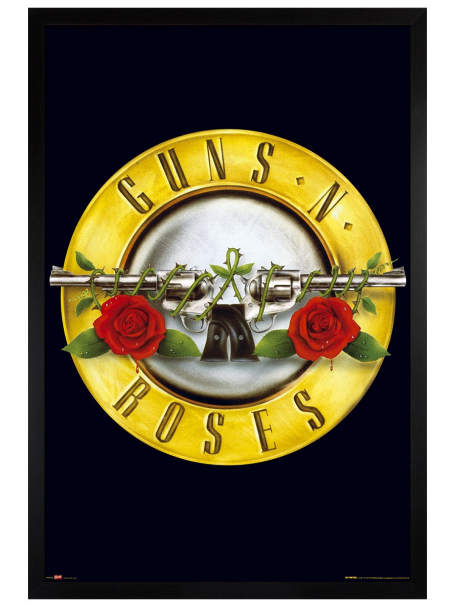 Logo Guns N Roses Maxi Poster 61cm x 91.5cm new and sealed 