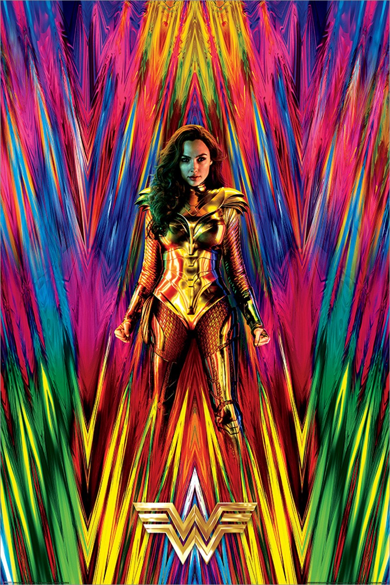 Wonder Woman 1984 MOVIE POSTER SETA art print